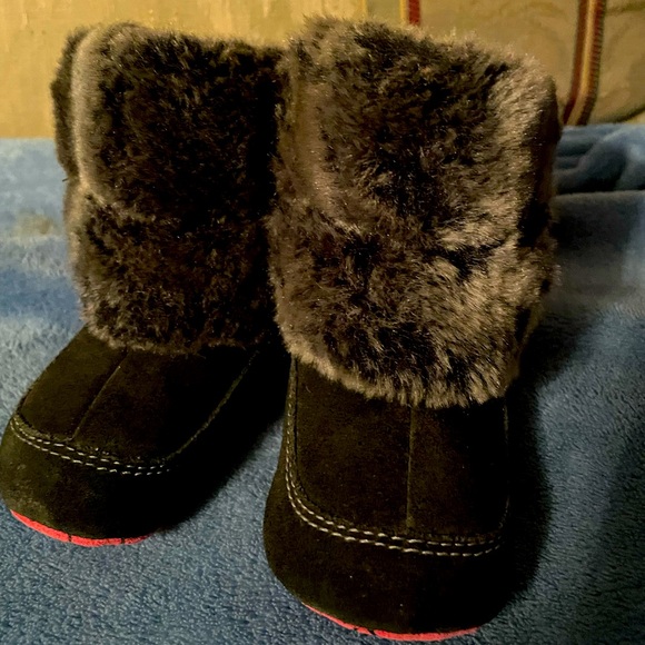 Baby Timberland boos with fur - Picture 1 of 7